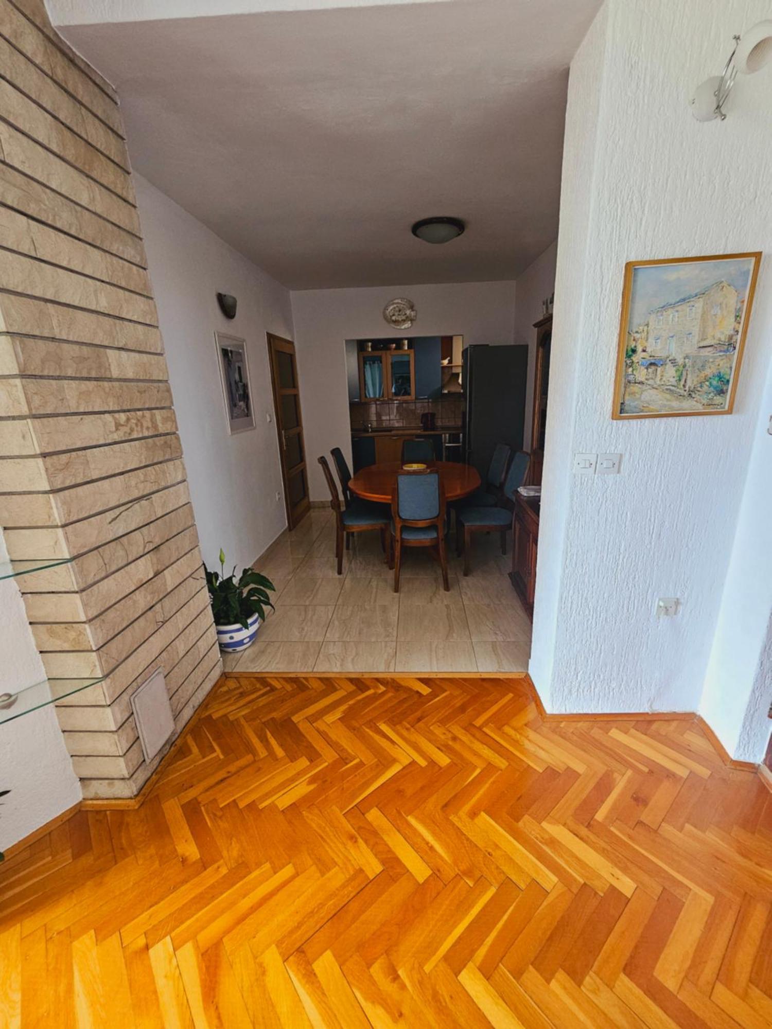 Apartman Lampic With Beautiful Sea View Подгора Екстер'єр фото