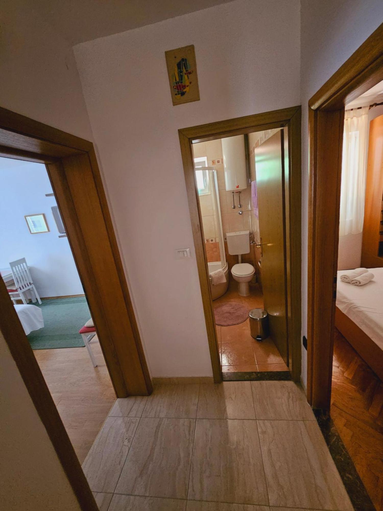 Apartman Lampic With Beautiful Sea View Подгора Екстер'єр фото